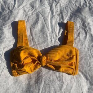 Montce Mango Rib Hayden Bikini Top M